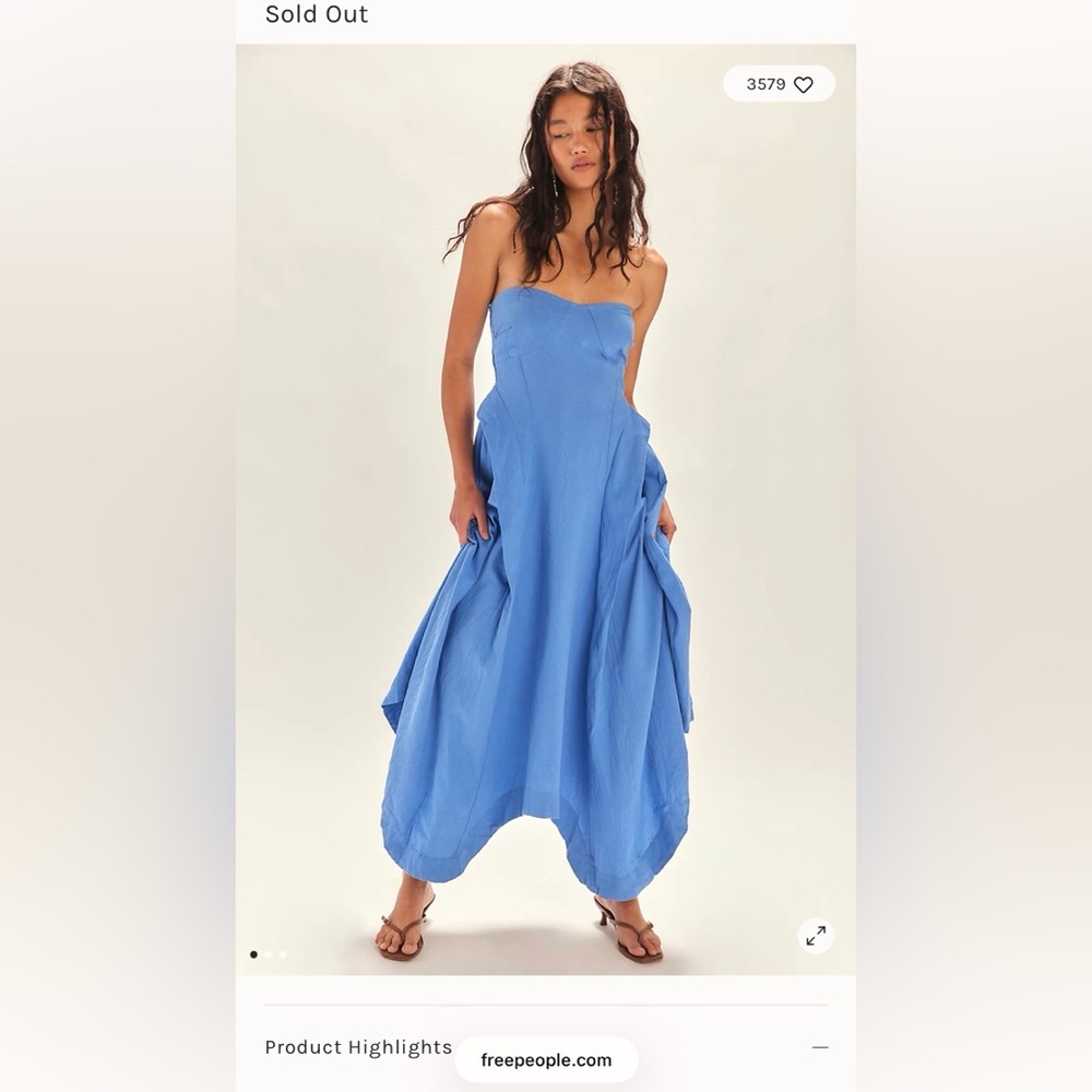 Free People Rayna Midi Dress